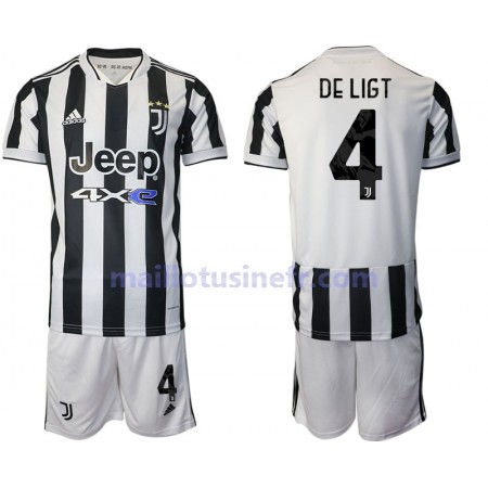 Maillot de Foot Juventus Matthijs de Ligt 4 Domicile 2021-22 - Enfant Maillot de Foot Juventus Matthijs de Ligt 4 Domicile 2021-22 - Enfant